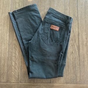 Wrangler Retro Slim Straight Black Jeans